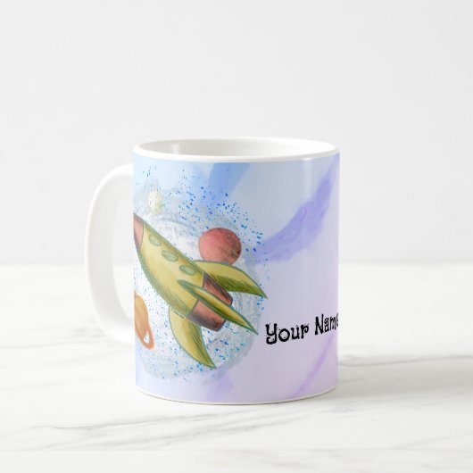 Mug Rocket Lune (Devant gauche)
