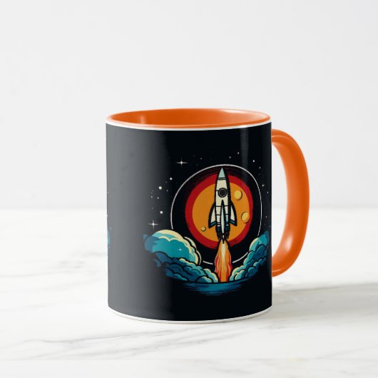 Mug Rocketship (Devant droit)