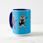 Mug Rockeurs Chien Mignon Petit (Devant gauche)