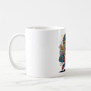 Mug Rockin’ Retour à l'école Guitare Kid