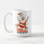 Mug Rockin' Santa Claus - Un Noël joyeux et bruyant (Gauche)