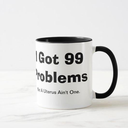 Mug Rockin une hystérectomie (Droite)