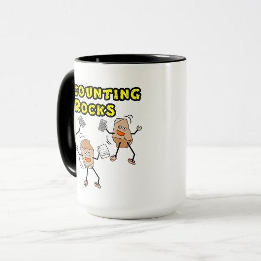 Mug Rocks comptables (Devant gauche)