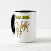 Mug Rocks saxophones (Devant gauche)