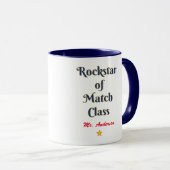 Mug Rockstar de la classe de match (Devant droit)