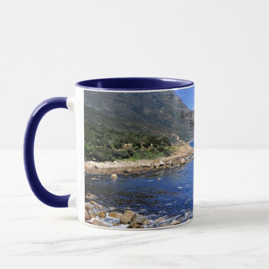 Mug Rocky Cape Coastline, S. Africa, (Gauche)