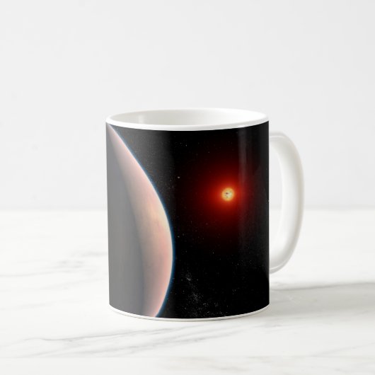 Mug Rocky Exoplanet Gj 486 B Orbitant Une Étoile Naine (Devant droit)