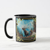 Mug Rocky Mountain Elk, bull de wapiti/conception fant (Gauche)