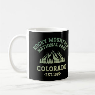 Mug Rocky Mountain National Park Colorado USA Gradient