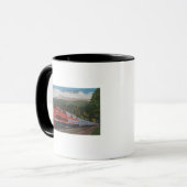 Mug Rocky Mt. Rocket (Train), Pikes Peak, Colorado (Devant gauche)