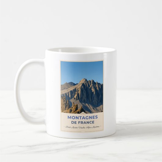 Mug Rocky Summits of the French Alps (Gauche)