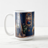 Mug Rococo Bleu Royal (Gauche)