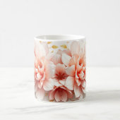 Mug Rococo cœur & fleurs pastel | Esthétique coquette (Centre)