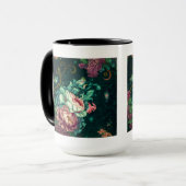 Mug Rococo Floral Décoration Combo Mug, 15 oz (Devant gauche)