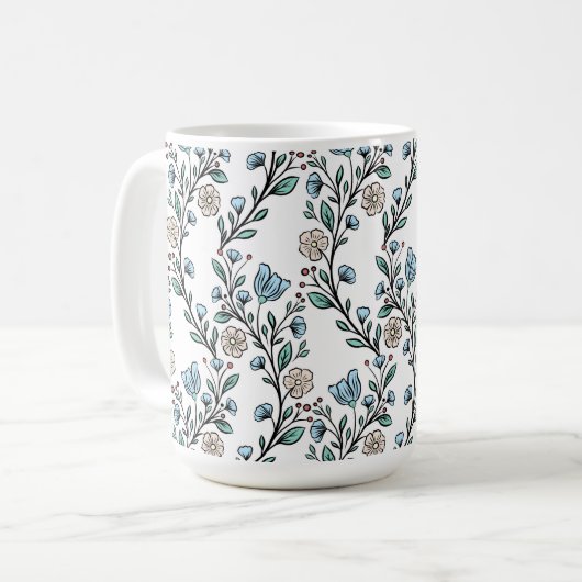 Mug Rococo pattern (Devant gauche)