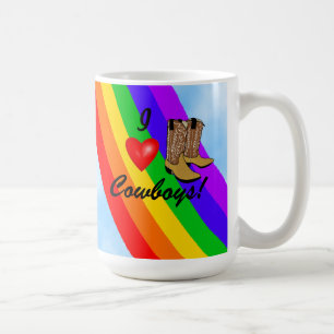 Mug Rodéo-Arc-en-ciel de gay pride