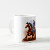 Mug Rodeo Barrel Racing (Devant gauche)