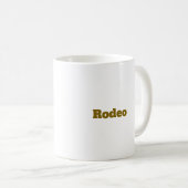 Mug Rodeo Cowboy Avec Tache (Devant droit)