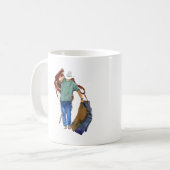 Mug Rodeo Cowboy Avec Tache (Devant gauche)
