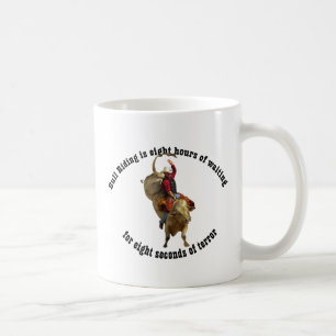 Mug Rodéo - équitation de Taureau - PBR - Ryder rouge