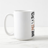 Mug Rodéo occidental d'Halloween effrayant (Gauche)