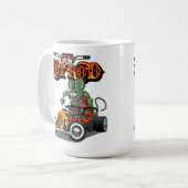 Mug Rodéo rétro dessin animé (Devant gauche)