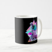 Mug Rodin La Statue Du Penseur - Vaporwave Gli Esthéti (Devant droit)