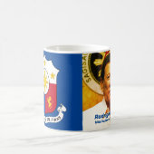 Mug Rodrigo Duterte, 16ème président des Philippines (Centre)