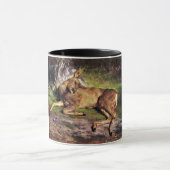 Mug Roe Deer in the Forest (par Rosa Bonheur) (Centre)