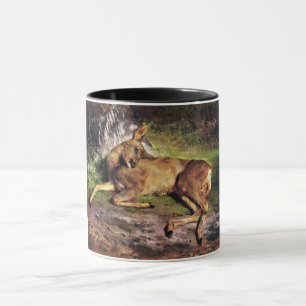 Mug Roe Deer in the Forest (par Rosa Bonheur)