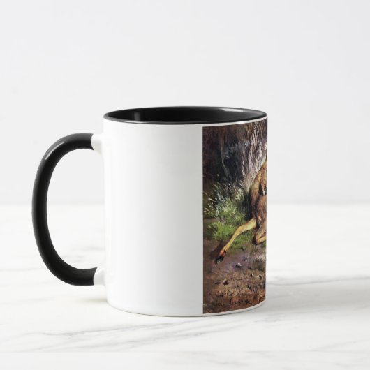 Mug Roe Deer in the Forest (par Rosa Bonheur) (Gauche)