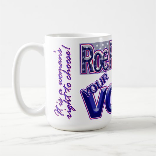 Mug Roe Roe Roe Votez ! (Gauche)