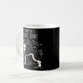 Mug Rogné Mantle Great Dane Dog Anatomie (Devant gauche)