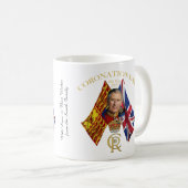 Mug Roi Charles III (Devant droit)