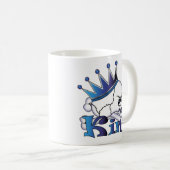 Mug Roi crâne (Devant droit)