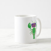 Mug Roi Crawfish Musique (Devant droit)