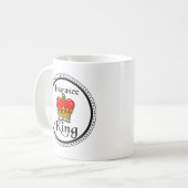 Mug Roi d'assurance (Devant gauche)
