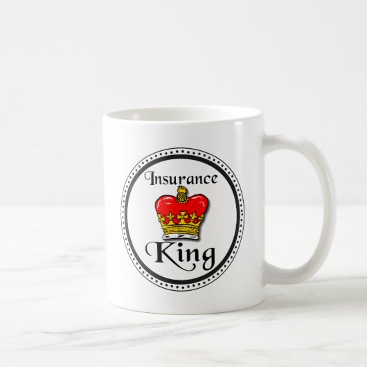 Mug Roi d'assurance (Droite)