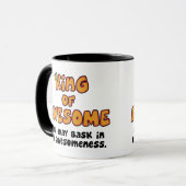 Mug Roi d'Awesome (Devant gauche)