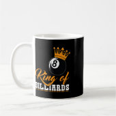 Mug Roi De Billard Huit Ll Couronne (Gauche)
