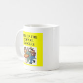 Mug roi de la danse carrée (Devant gauche)