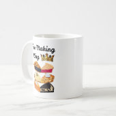 Mug Roi de la fabrication de tartes (Devant gauche)