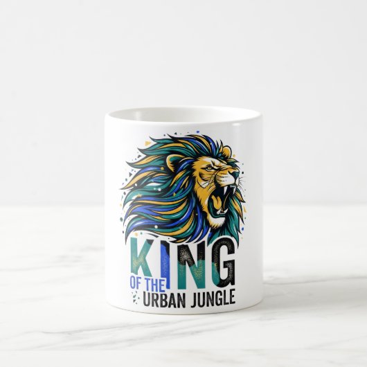 Mug Roi de la jungle urbaine (Centre)