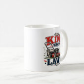 Mug Roi de la pelouse (Devant droit)