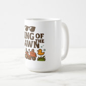 Mug Roi de la pelouse – Édition Papa (Devant droit)