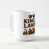Mug Roi de la pelouse – Édition Papa (Devant gauche)