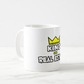 Mug Roi de l'immobilier (Devant gauche)
