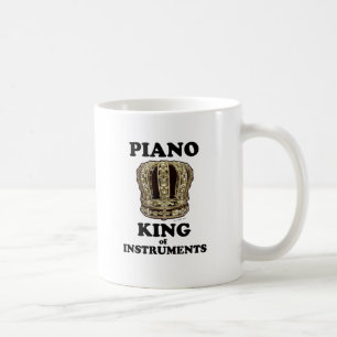 Mug Roi de piano des instruments