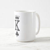 Mug Roi des cartes (Devant droit)