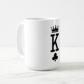 Mug Roi des cartes (Devant gauche)